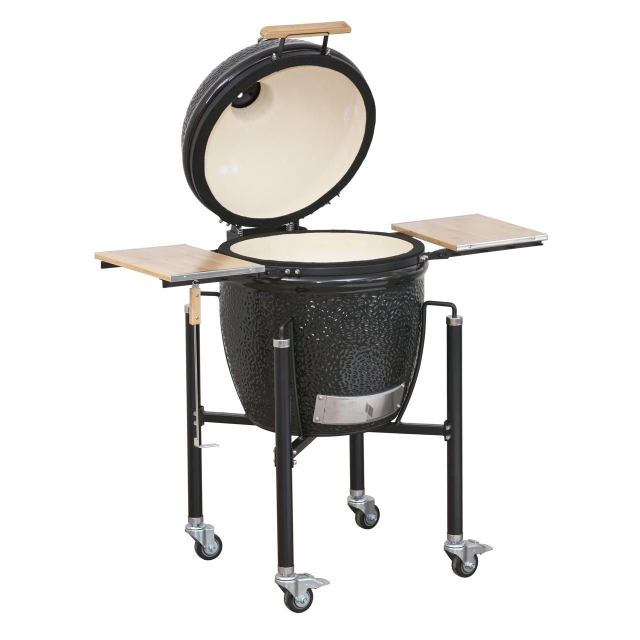 Monolith Basic inkl. Gestell und Seitentische, Schwarz - grillstarshop.comMonolith Basic inkl. Gestell und Seitentische, SchwarzMonolithgrillstarshop.com201000 - BASIC4260444581619