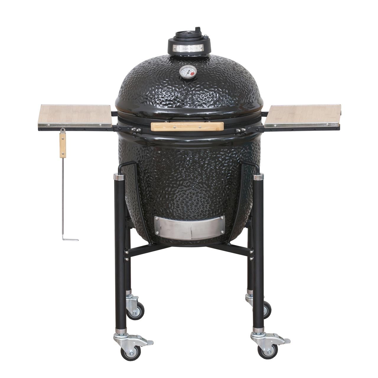 Monolith Basic inkl. Gestell und Seitentische, Schwarz - grillstarshop.comMonolith Basic inkl. Gestell und Seitentische, SchwarzMonolithgrillstarshop.com201000 - BASIC4260444581619