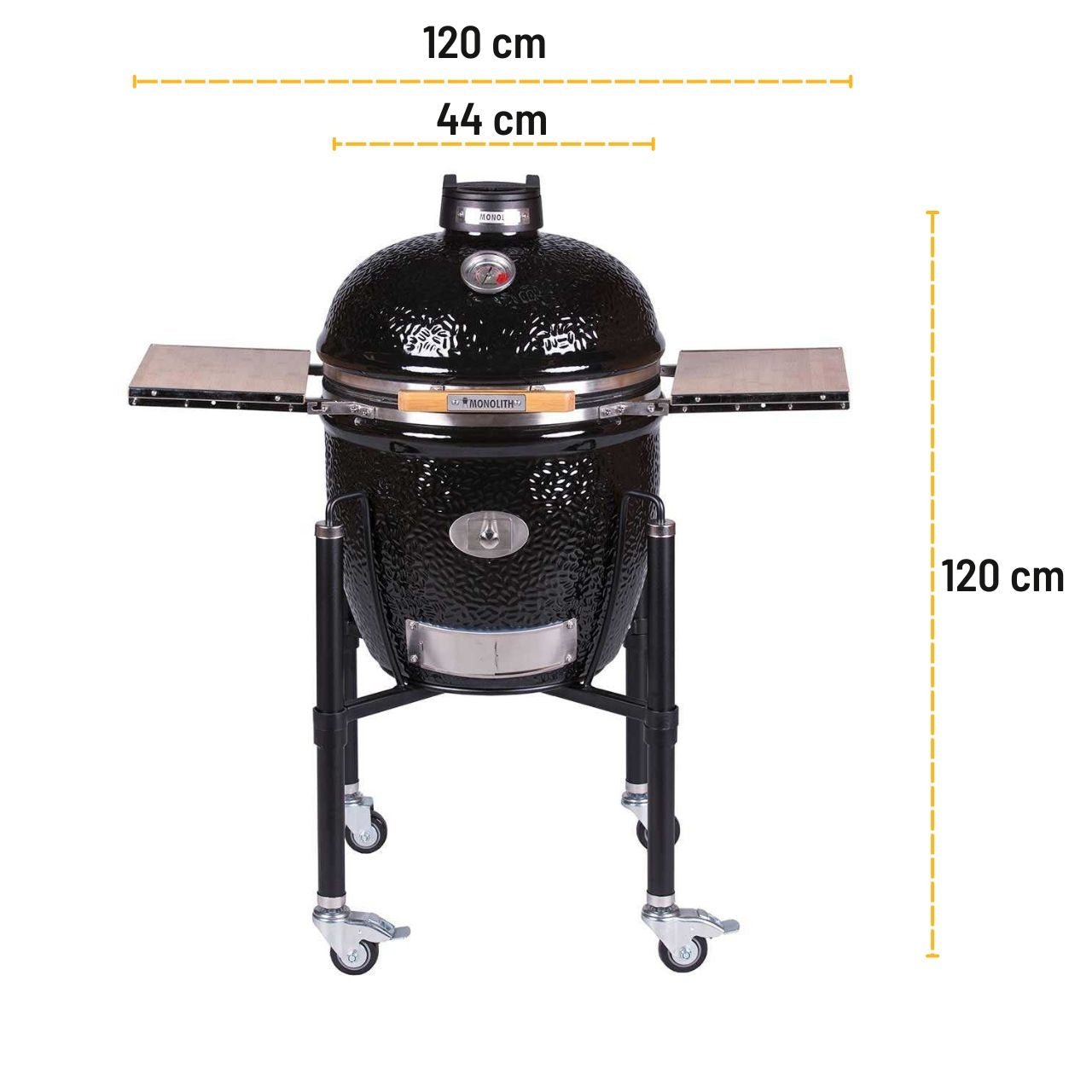 Monolith Classic Pro - Serie 2.0 – Schwarz mit Gestell - grillstarshop.comMonolith Classic Pro - Serie 2.0 – Schwarz mit GestellMonolithgrillstarshop.com121001 - BLACKM4260444583330