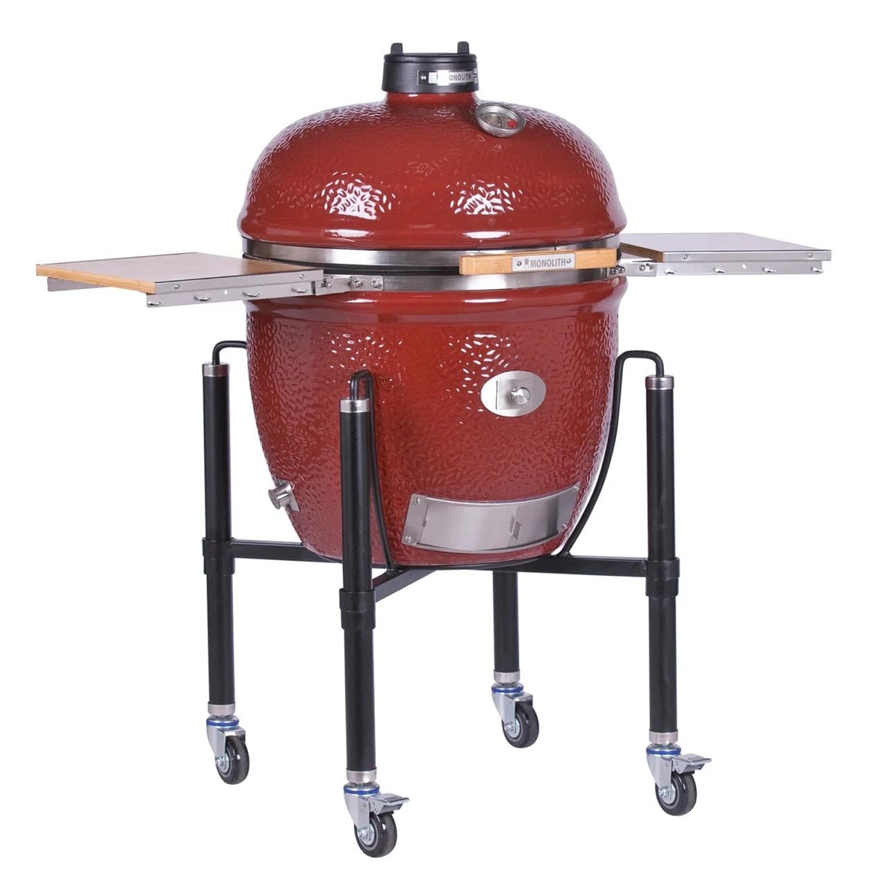 Monolith LeChef Pro - Serie 2.0 – RED mit Gestell, 55 cm Edelstahlrost, Glasfaserdichtung, Smart Grid System - grillstarshop.comMonolith LeChef Pro - Serie 2.0 – RED mit Gestell, 55 cm Edelstahlrost, Glasfaserdichtung, Smart Grid SystemMonolithgrillstarshop.com121030 - REDM4260444583385