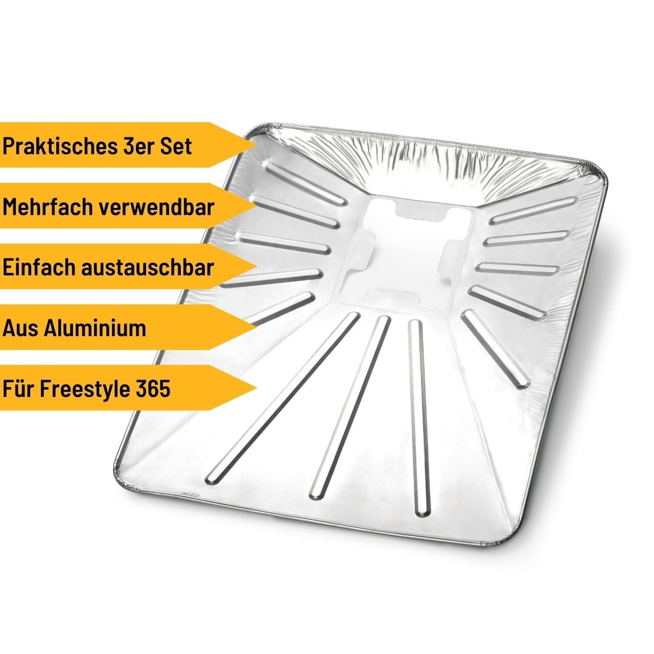 Napoleon 3er Set Alueinsatz für Freestyle 365 Fettwanne - grillstarshop.comNapoleon 3er Set Alueinsatz für Freestyle 365 FettwanneNapoleongrillstarshop.com620260629162620262