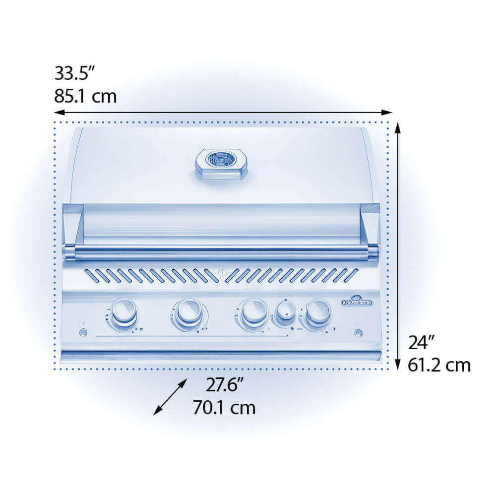 Napoleon 700 - Series 32", Mattschwarz, Einbaugrill, inkl. Drehspieß - grillstarshop.comNapoleon 700 - Series 32", Mattschwarz, Einbaugrill, inkl. DrehspießGrillNapoleongrillstarshop.com