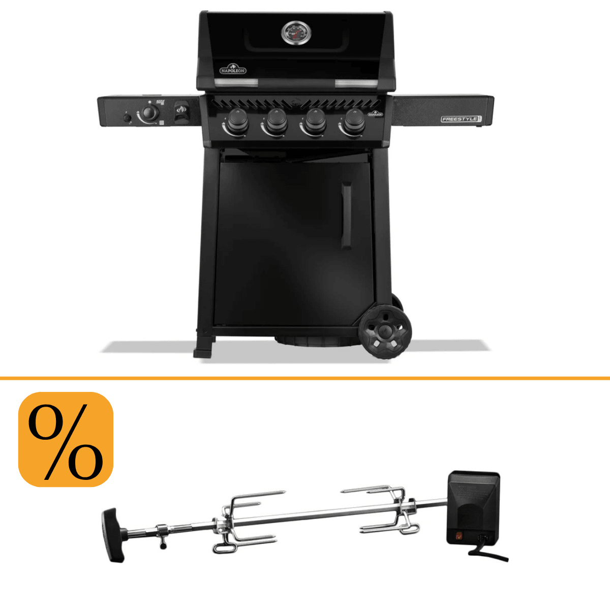 Napoleon Freestyle PRO 425 inklusive Rotisserie - grillstarshop.comNapoleon Freestyle PRO 425 inklusive RotisserieNapoleongrillstarshop.com