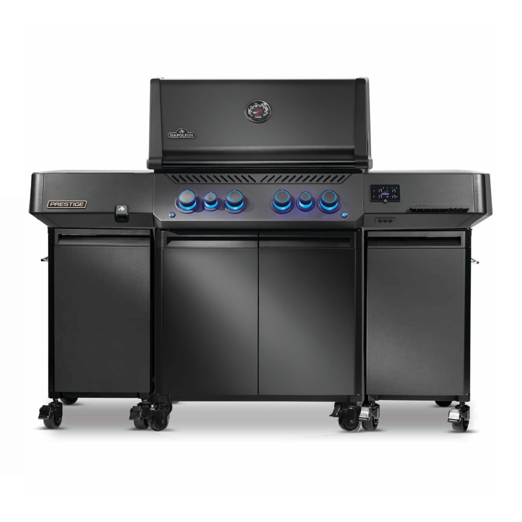 Napoleon Phantom Prestige 500, Connected, Edelstahlguss Roste, Mattschwarz | 2026 inkl. Seitenschränken - grillstarshop.comNapoleon Phantom Prestige 500, Connected, Edelstahlguss Roste, Mattschwarz | 2026 inkl. SeitenschränkenGrillbundleNapoleongrillstarshop.com