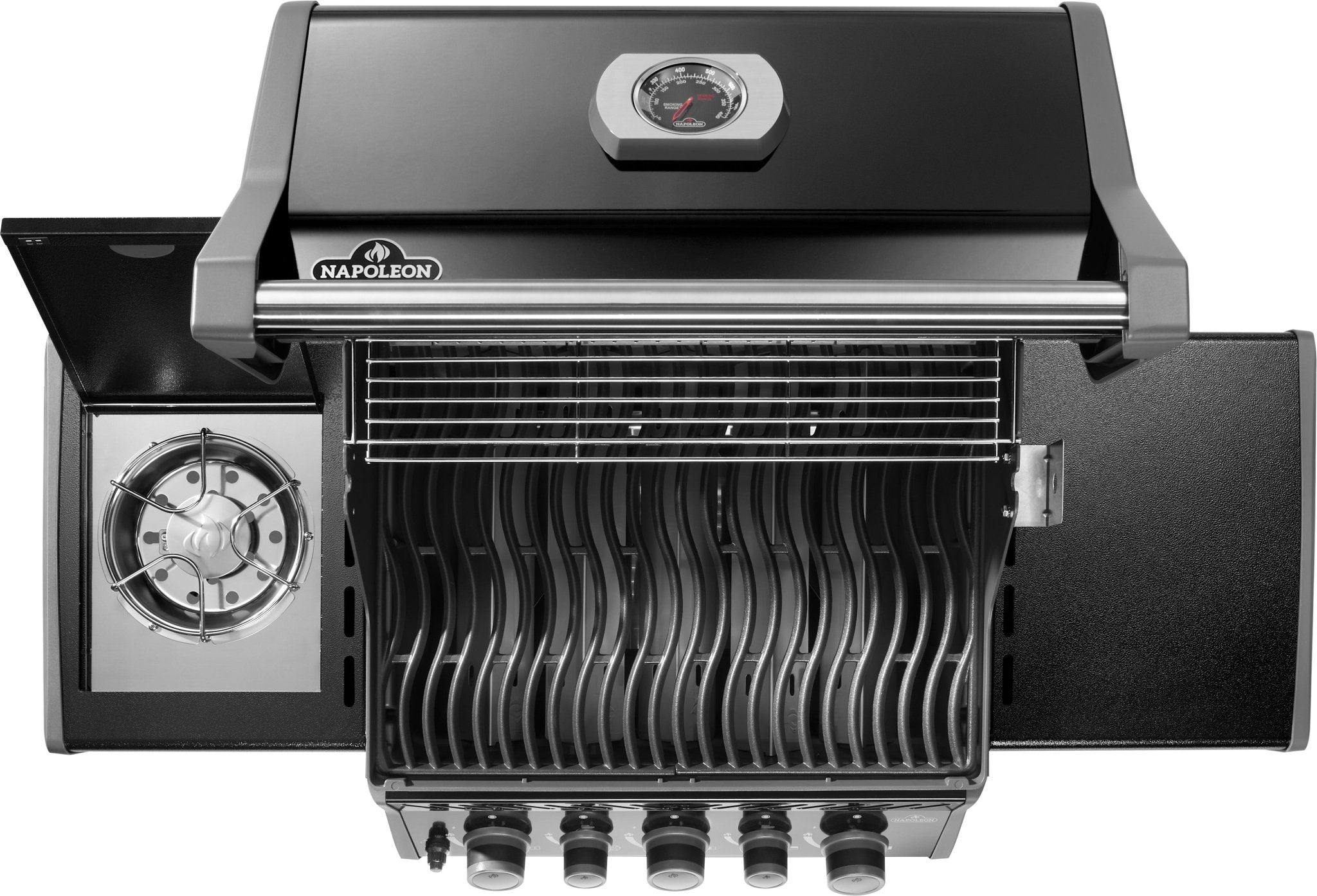 Napoleon Rogue 425, mit Heck - & Seitenbrenner inkl. Drehspieß (neustes Modell) - grillstarshop.comNapoleon Rogue 425, mit Heck - & Seitenbrenner inkl. Drehspieß (neustes Modell)Napoleongrillstarshop.comRB425RSBPK - 2 - DE - R0629162151810