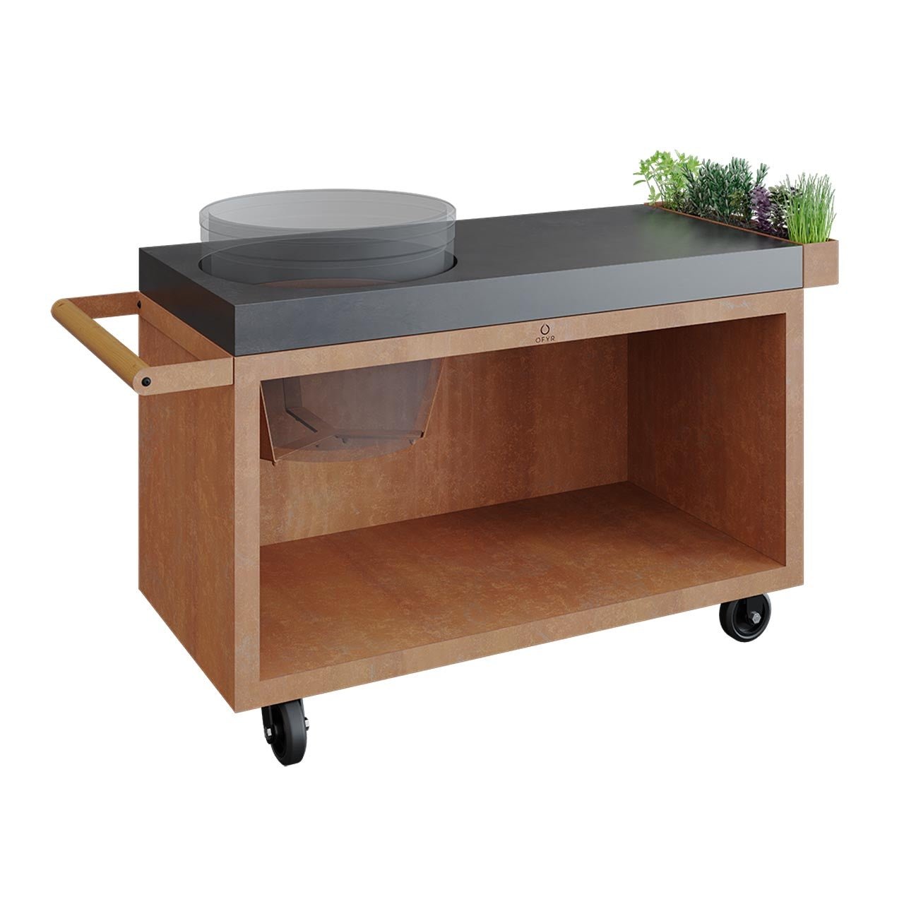 OFYR Kamado Table Corten 135 PRO Concrete BGE - grillstarshop.comOFYR Kamado Table Corten 135 PRO Concrete BGEOFYRgrillstarshop.comO - K - T - 135 - PRO - CC - BGE6011412690639