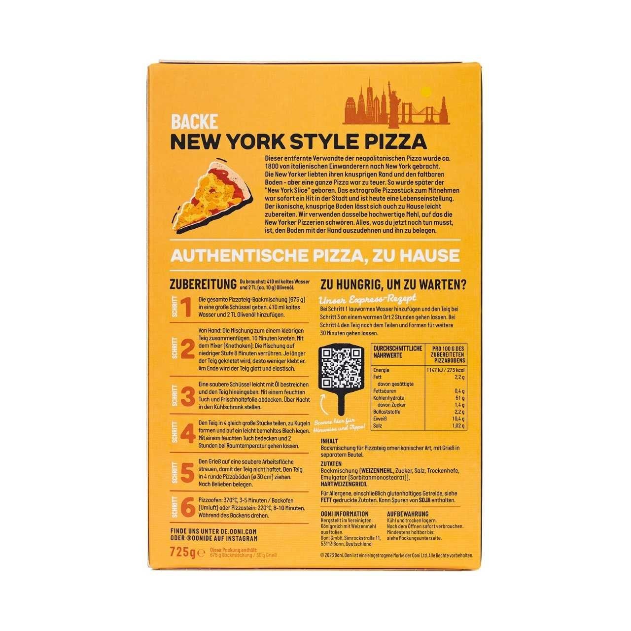 Ooni Backmischung New York Style Pizza - grillstarshop.comOoni Backmischung New York Style PizzaOonigrillstarshop.comUU - F0006B5060967391127