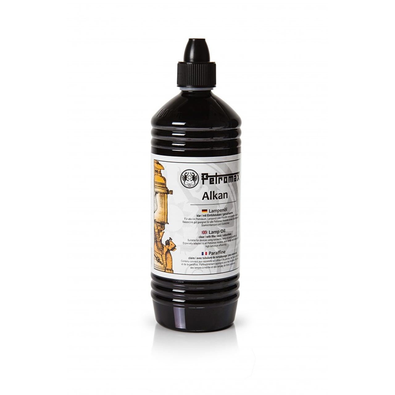 Petromax Alkan Paraffinöl 1 Liter Flasche - grillstarshop.comPetromax Alkan Paraffinöl 1 Liter FlaschePetromaxgrillstarshop.comalkan4250435742020
