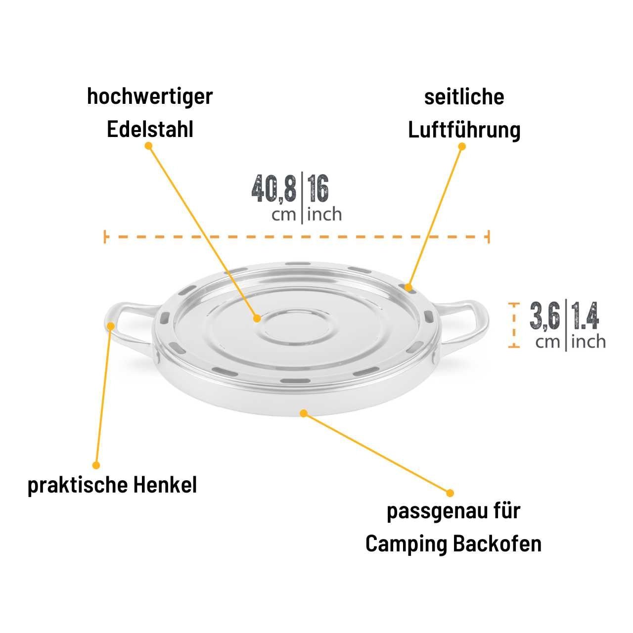 Petromax Backblech für Camping Backofen - grillstarshop.comPetromax Backblech für Camping BackofenPetromaxgrillstarshop.comptcamp - oven - bake4250435790854