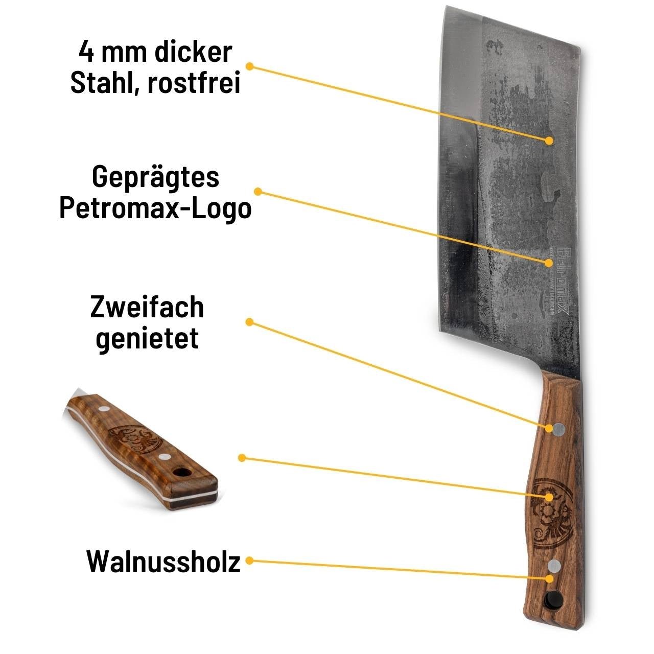 Petromax Hackmesser, 17 cm - grillstarshop.comPetromax Hackmesser, 17 cmPetromaxgrillstarshop.comptclknife174250435700631