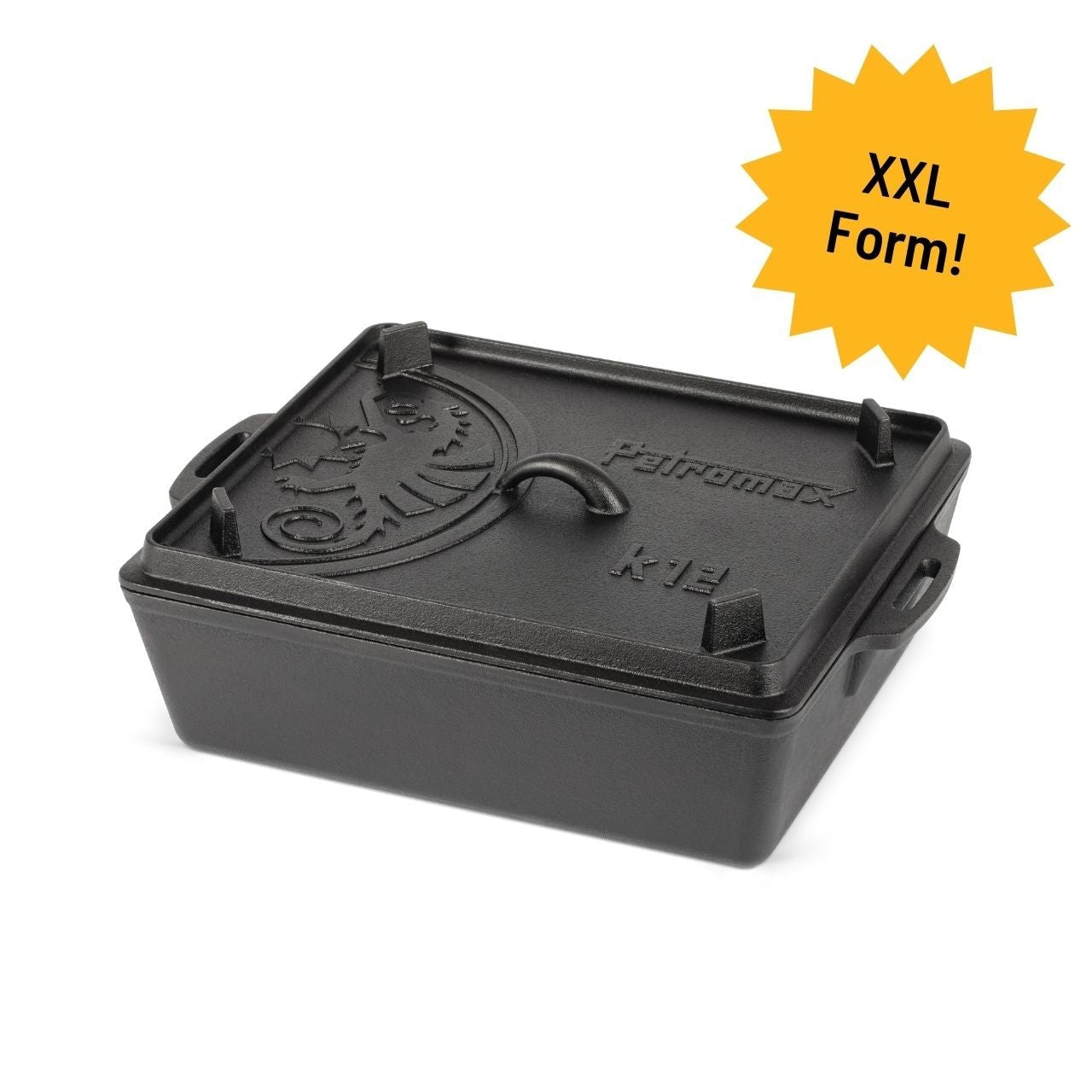 Petromax Kastenform mit Deckel, k12 - grillstarshop.comPetromax Kastenform mit Deckel, k12Petromaxgrillstarshop.comptk124250435770900