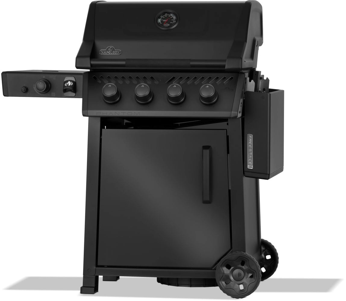Phantom Freestyle PRO 425, mit Edelstahlrosten, Sizzle Zone und Tür, Mattschwarz | 2026 - grillstarshop.comPhantom Freestyle PRO 425, mit Edelstahlrosten, Sizzle Zone und Tür, Mattschwarz | 2026GrillNapoleongrillstarshop.com