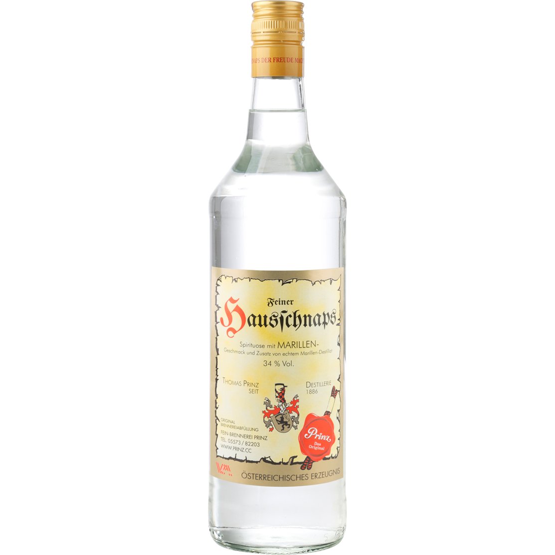 Prinz Hausschnaps 34%, 1l - grillstarshop.comPrinz Hausschnaps 34%, 1lPrinzgrillstarshop.com101231009001704003343
