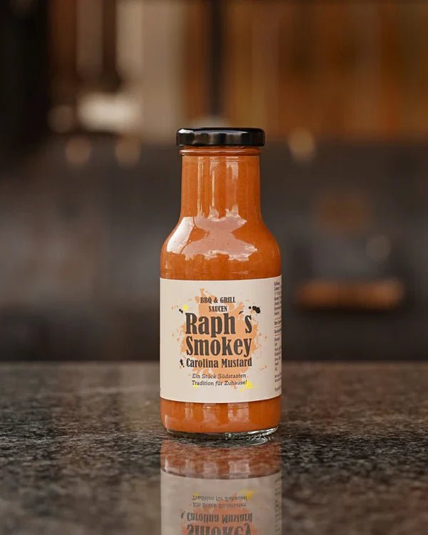 Raph's Smoky Carolina Mustard - grillstarshop.comRaph's Smoky Carolina MustardLebensmittelRaph's BBQgrillstarshop.com