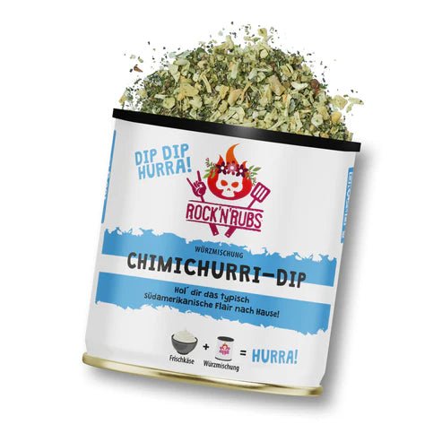 Rock 'n' Rubs Dip Dip Hurra Chimichurri Dip - 100 g - grillstarshop.comRock 'n' Rubs Dip Dip Hurra Chimichurri Dip - 100 gGewürzeRock 'n' Rubsgrillstarshop.com