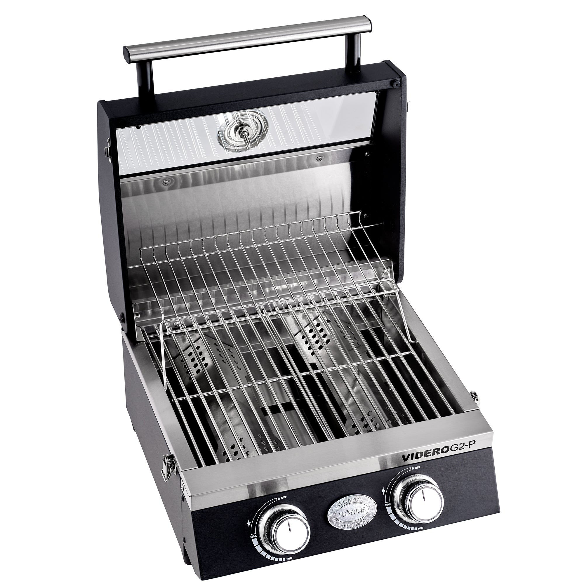 Rösle Gasgrill BBQ - Portable VIDERO G2 - P 50 mbar - grillstarshop.comRösle Gasgrill BBQ - Portable VIDERO G2 - P 50 mbarRöslegrillstarshop.com255634004293255631