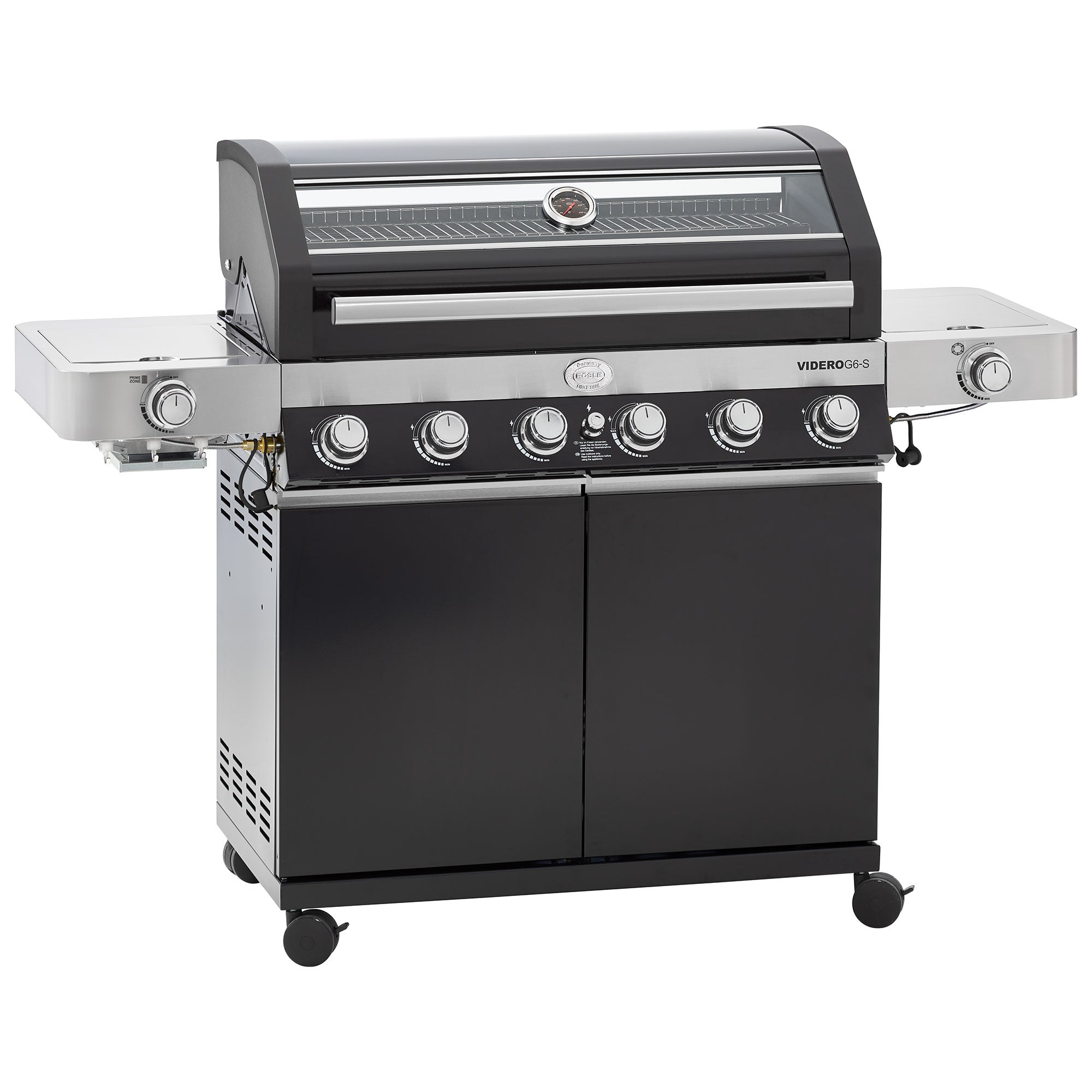 Rösle Gasgrill BBQ - Station VIDERO G6 - S Vario+ schwarz 50 mbar - grillstarshop.comRösle Gasgrill BBQ - Station VIDERO G6 - S Vario+ schwarz 50 mbarRöslegrillstarshop.com255274004293255273