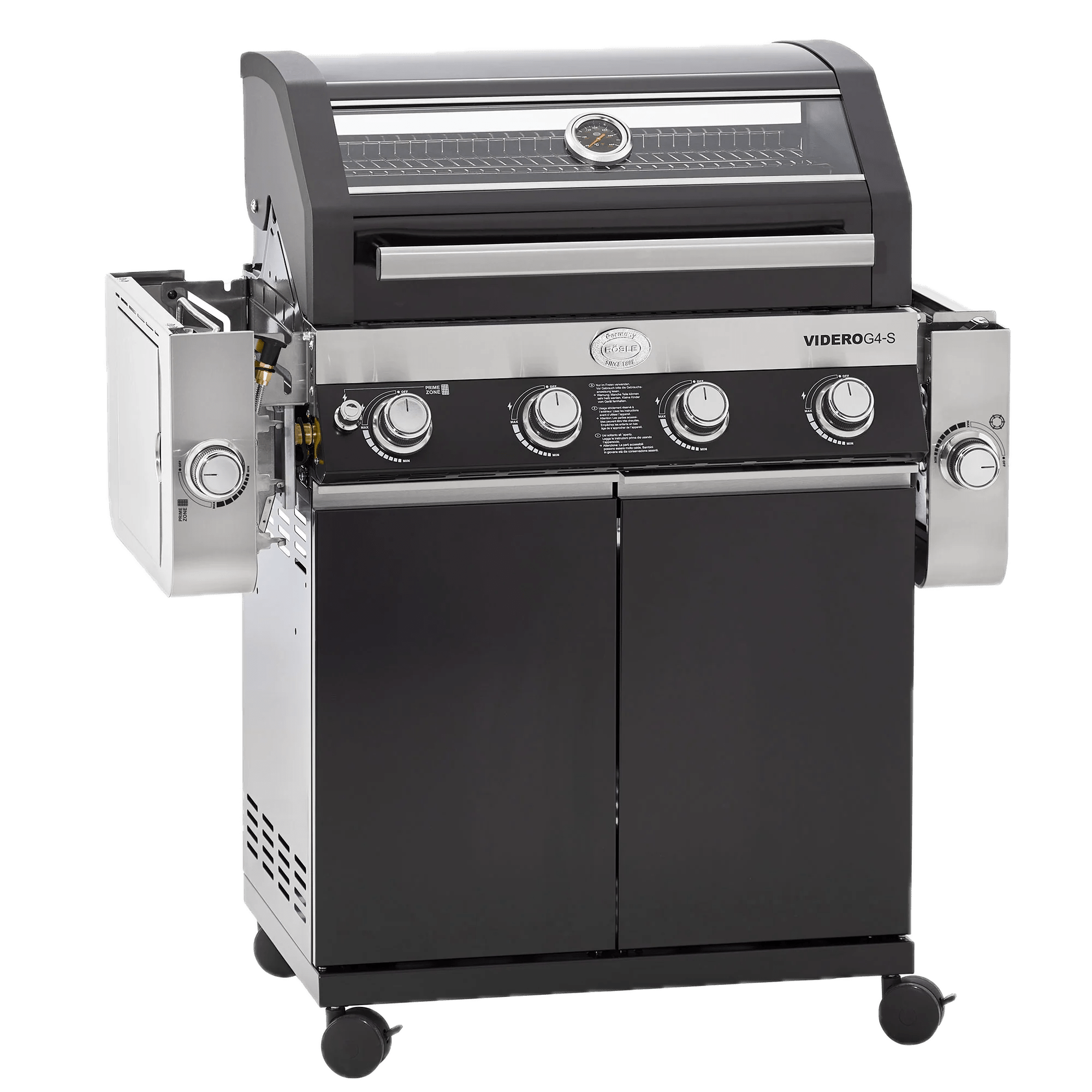 Rösle Videro G4 - S Vario+ 50mbar Schwarz | NEUSTES Modell - grillstarshop.comRösle Videro G4 - S Vario+ 50mbar Schwarz | NEUSTES ModellRöslegrillstarshop.com255244004293255242