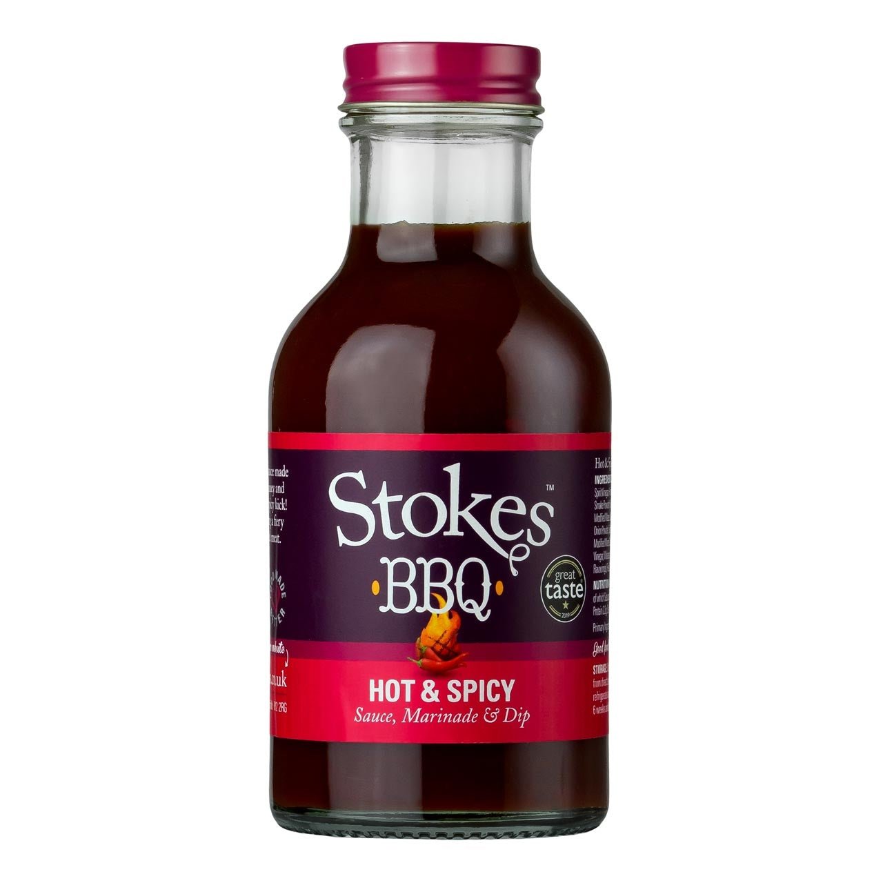 Stokes BBQ Sauce Hot & Spicy - 267 ml - grillstarshop.comStokes BBQ Sauce Hot & Spicy - 267 mlStokesgrillstarshop.com