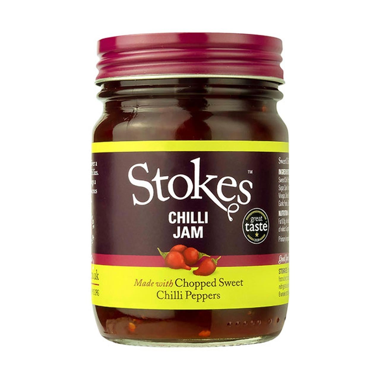 Stokes Sauces Chilli Jam - 250g - grillstarshop.comStokes Sauces Chilli Jam - 250gStokesgrillstarshop.com