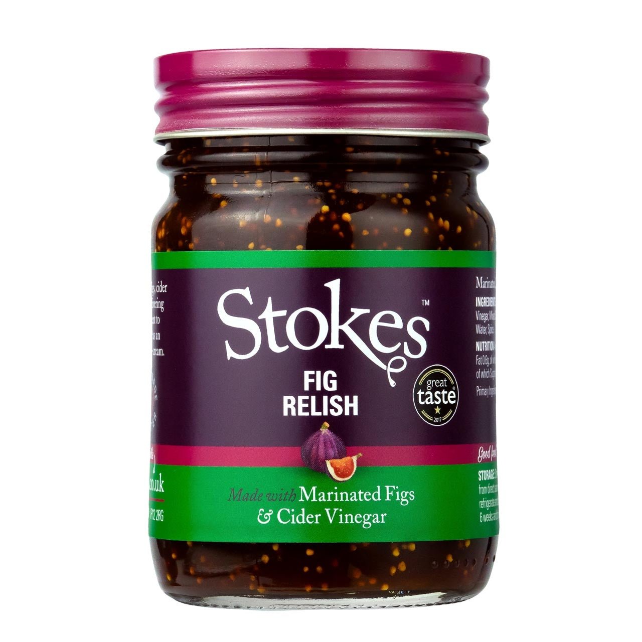 Stokes Sauces Fig Relish - 250g - grillstarshop.comStokes Sauces Fig Relish - 250gStokesgrillstarshop.com