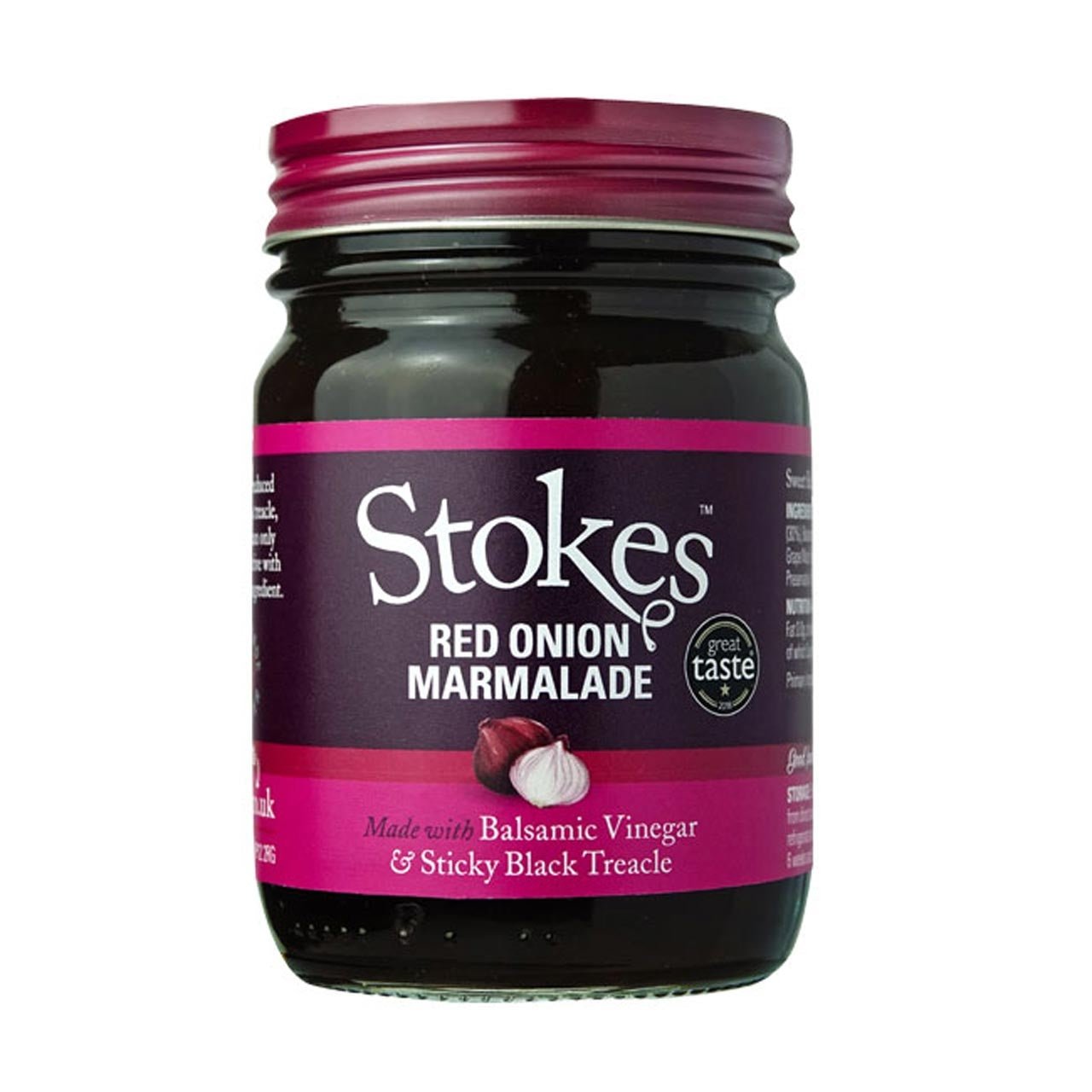 Stokes Sauces Red Onion Marmalade - 265g - grillstarshop.comStokes Sauces Red Onion Marmalade - 265gStokesgrillstarshop.com