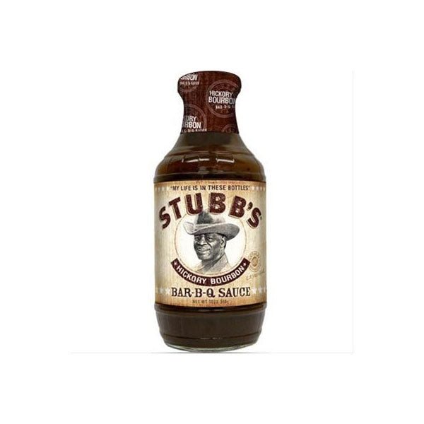 Stubb's Hickory Bourbon Bar - B - Q Sauce, 450ml - grillstarshop.comStubb's Hickory Bourbon Bar - B - Q Sauce, 450mlStubbsgrillstarshop.com