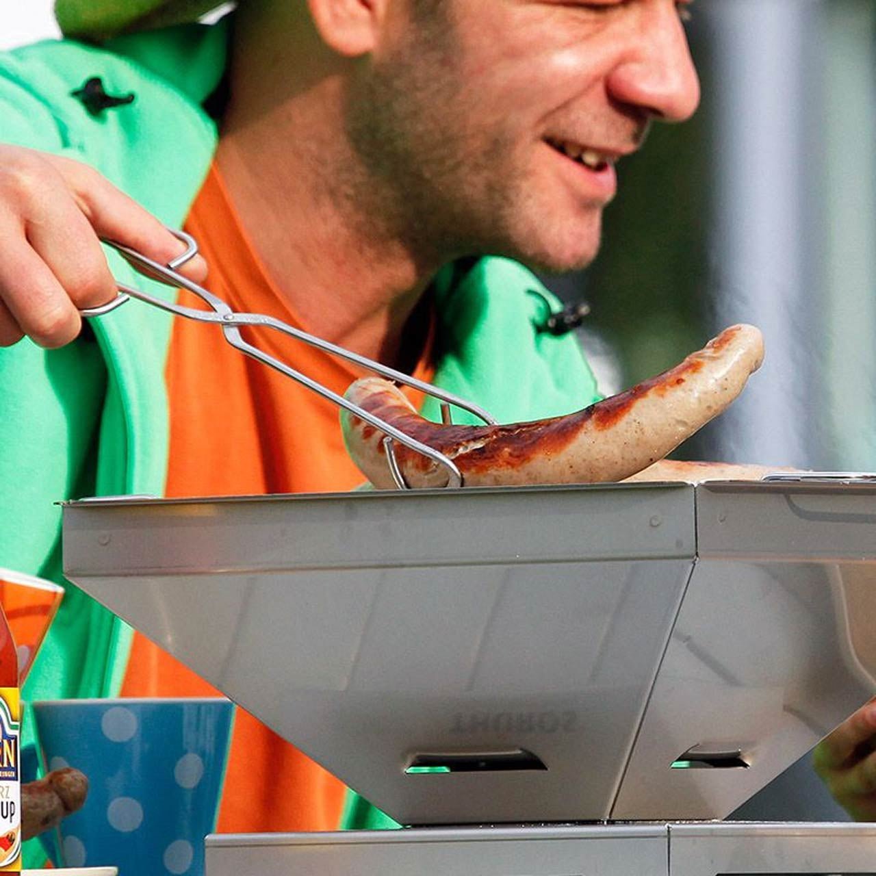 Thüros Grillzange Edelstahl 24 cm - grillstarshop.comThüros Grillzange Edelstahl 24 cmThürosgrillstarshop.com
