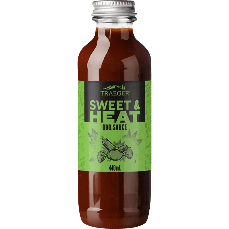 Traeger BBQ Sauce - Sweet & Heat, 440ml - grillstarshop.comTraeger BBQ Sauce - Sweet & Heat, 440mlTraegergrillstarshop.com