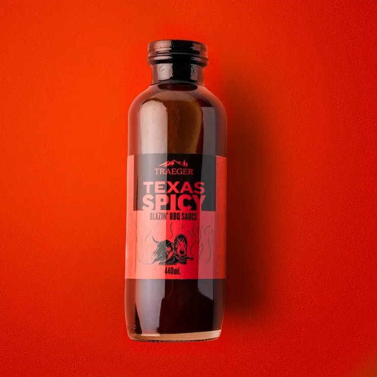 Traeger BBQ Sauce - Texas Spicy, 440ml - grillstarshop.comTraeger BBQ Sauce - Texas Spicy, 440mlTraegergrillstarshop.com