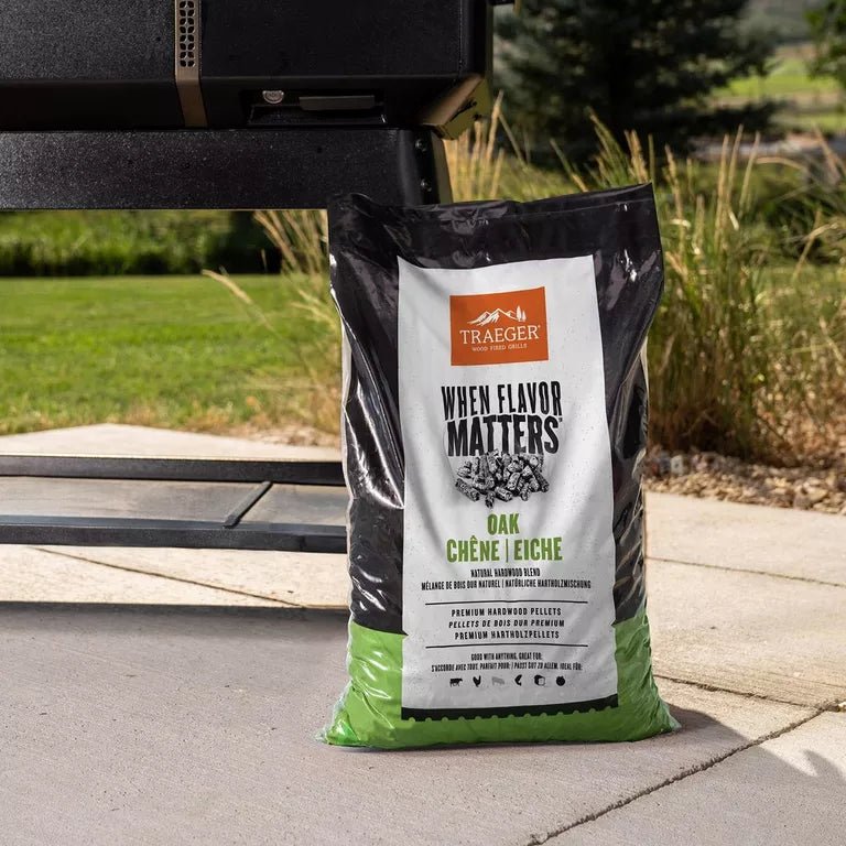 Traeger Pellets, Eiche 9kg - grillstarshop.comTraeger Pellets, Eiche 9kgTraegergrillstarshop.com