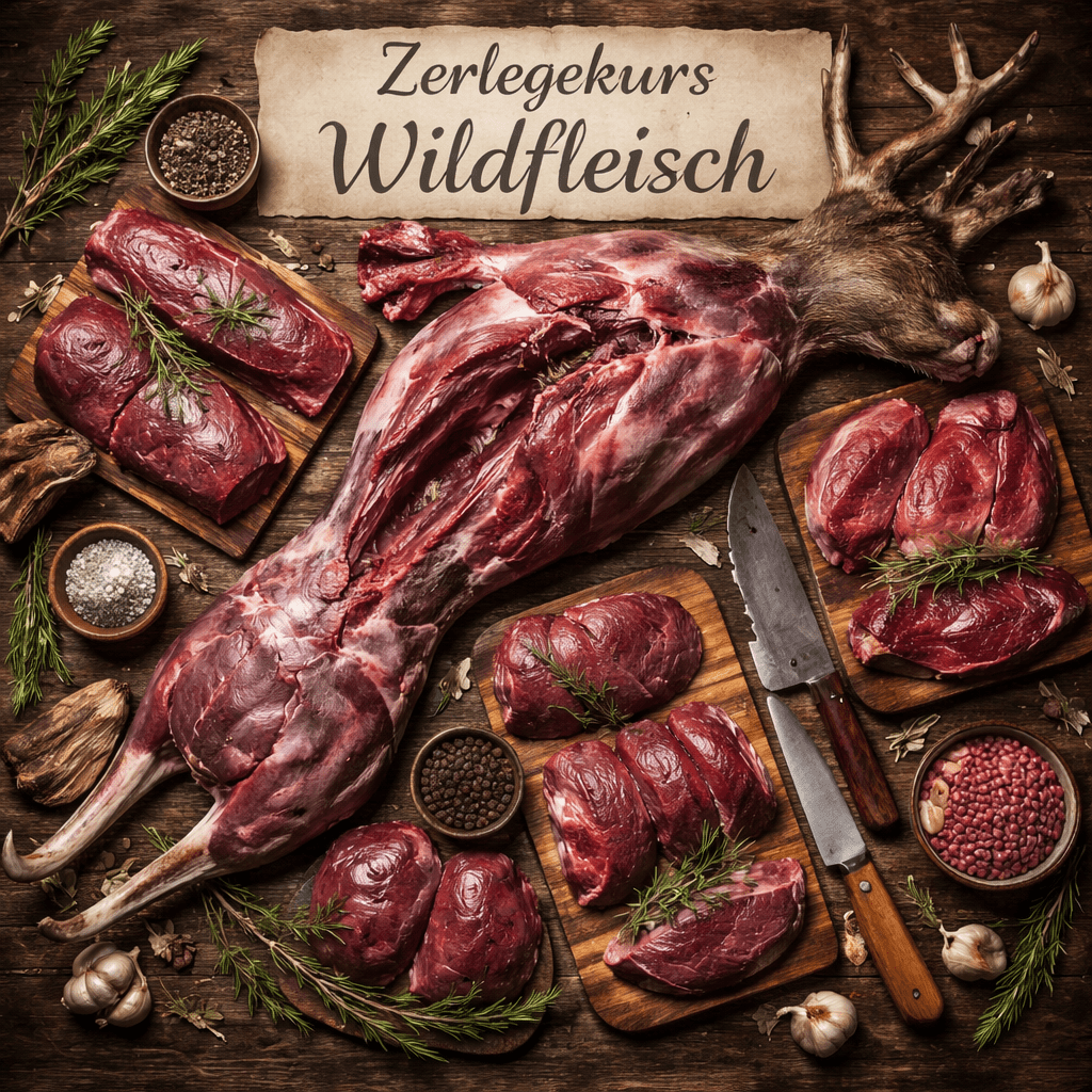 Wild Zerlegekurs - inkl. Fleisch - 3 Gänge Menü & Getränke Flat - grillstarshop.comWild Zerlegekurs - inkl. Fleisch - 3 Gänge Menü & Getränke Flatgrillstarshop.comgrillstarshop.com
