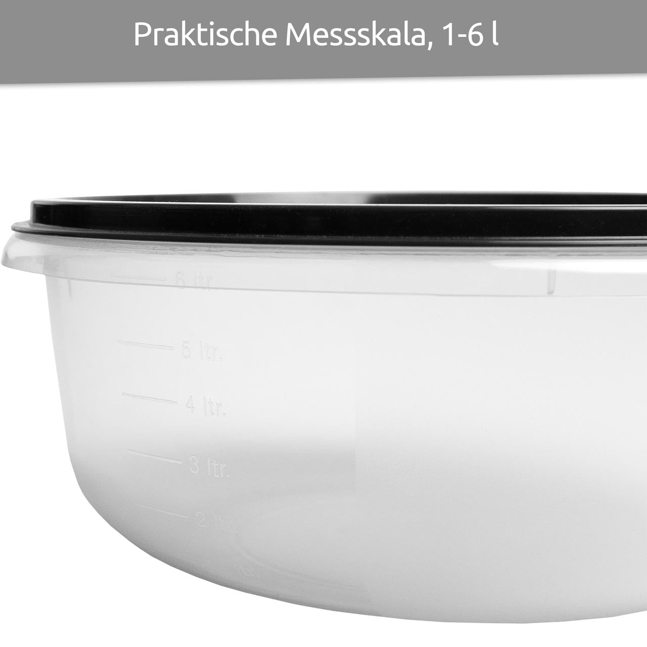 Wüllner & Kaiser Hefeteigschüssel mit Deckel, 6 Liter - grillstarshop.comWüllner & Kaiser Hefeteigschüssel mit Deckel, 6 LiterWüllner & Kaisergrillstarshop.com