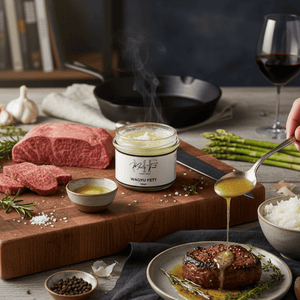 100% Vollblut Wagyufett 180 ml | Meat’n’Food – Finest Meat - grillstarshop.com100% Vollblut Wagyufett 180 ml | Meat’n’Food – Finest MeatWagyu FettMeat 'n' Foodgrillstarshop.com