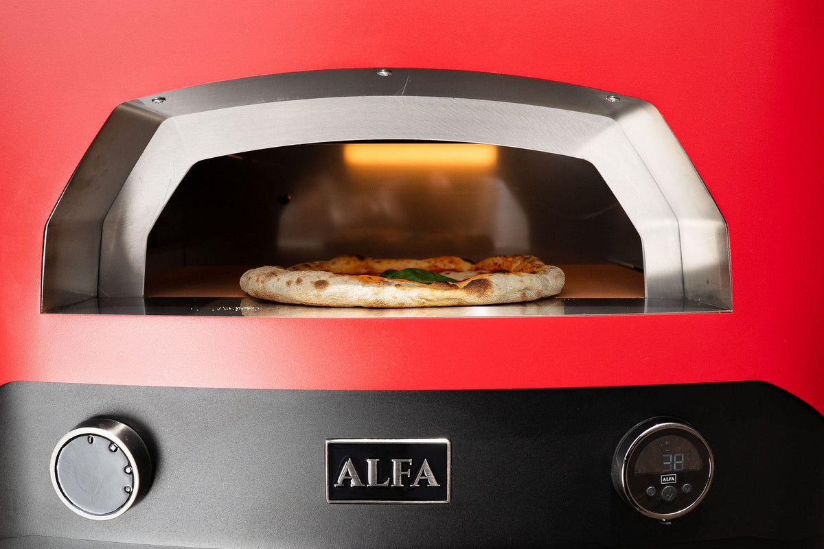 Alfa Forni EVO Hybrid-Pizzaofen Flüssiggas (LPG)/Holz, Rubin Rot - grillstarshop.comAlfa Forni EVO Hybrid-Pizzaofen Flüssiggas (LPG)/Holz, Rubin RotPizzaofenAlfa Fornigrillstarshop.com