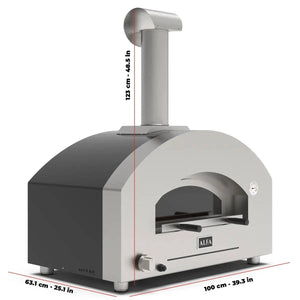 Alfa Forni Futuro 2 Pizze, Gas/Hybrid, Silber Schwarz - grillstarshop.comAlfa Forni Futuro 2 Pizze, Gas/Hybrid, Silber SchwarzPizzaofenAlfa Fornigrillstarshop.com