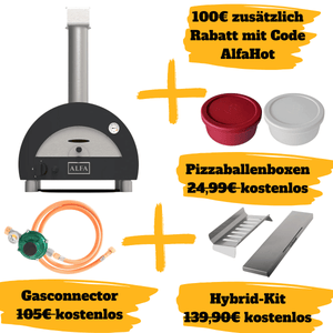 Alfa Forni Moderno 1 Pizza, Gas/Hybrid, grau SPARBUNDLE - grillstarshop.comAlfa Forni Moderno 1 Pizza, Gas/Hybrid, grau SPARBUNDLEAlfa Fornigrillstarshop.com