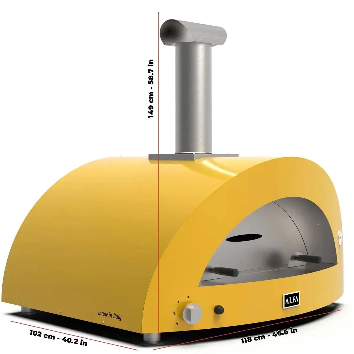 Alfa Forni Moderno 5 Pizze, Gas/Hybrid, Grau - grillstarshop.comAlfa Forni Moderno 5 Pizze, Gas/Hybrid, GrauPizzaofenAlfa Fornigrillstarshop.com