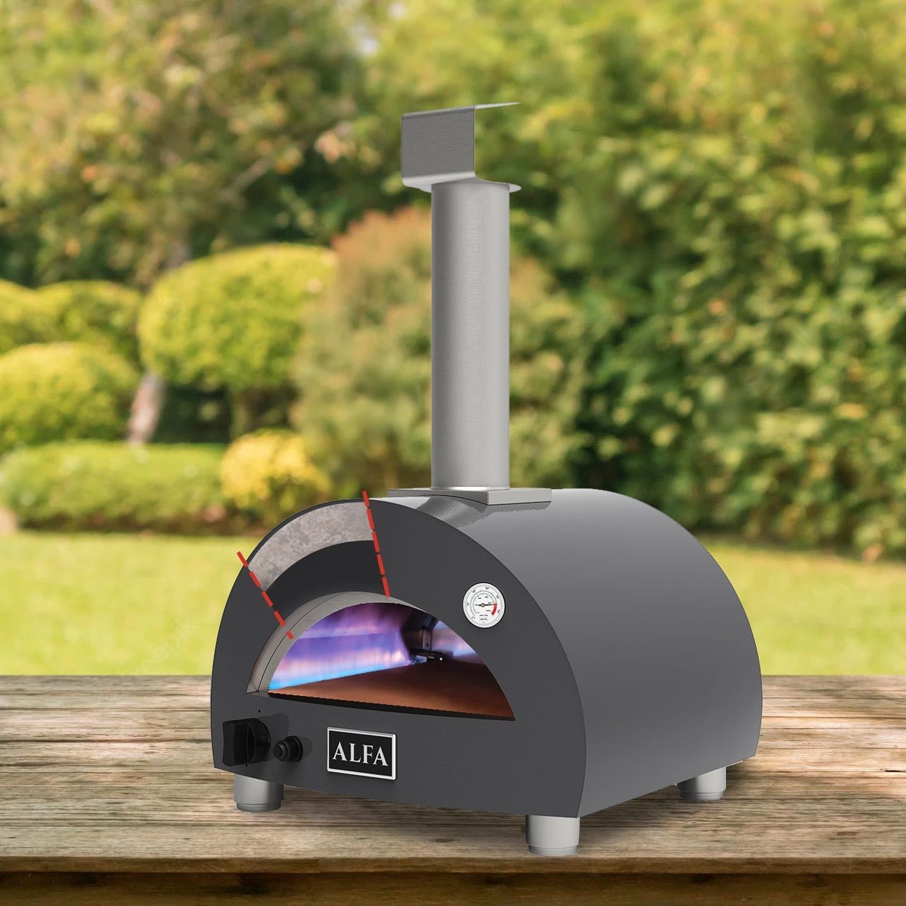 Alfa Portable, Ardesia Grey - grillstarshop.comAlfa Portable, Ardesia GreyAlfa Fornigrillstarshop.comFXMD - PT - GGRA8056471416217
