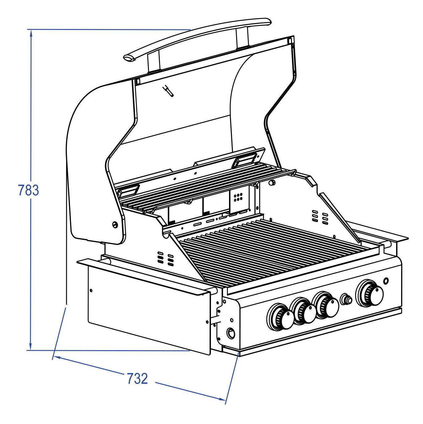 All`Grill Chef M Built - In Schwarz - grillstarshop.comAll`Grill Chef M Built - In SchwarzALL'GRILLgrillstarshop.com100949Black50332707