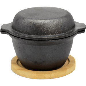 All`Grill DutchOven, Ø10x9cm mit Holzuntersetzer - grillstarshop.comAll`Grill DutchOven, Ø10x9cm mit HolzuntersetzerALL'GRILLgrillstarshop.com97064041571097064