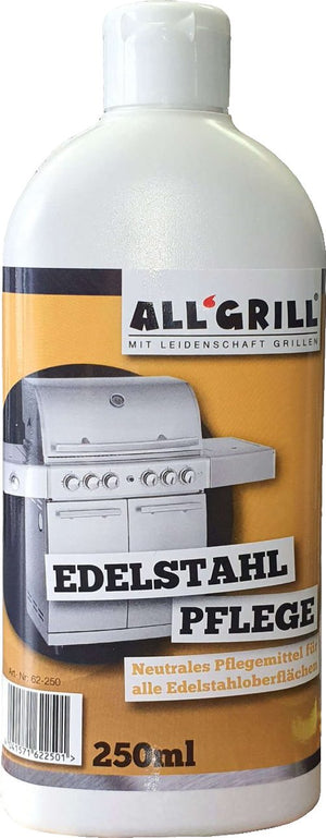 All`Grill Edelstahlpflege, 250ml - grillstarshop.comAll`Grill Edelstahlpflege, 250mlALL'GRILLgrillstarshop.com62 - 2504041571622501