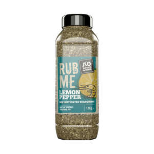 Angus & Oink Seafood Lemon Pepper - 1.2 kg - grillstarshop.comAngus & Oink Seafood Lemon Pepper - 1.2 kgAngus & Oinkgrillstarshop.com
