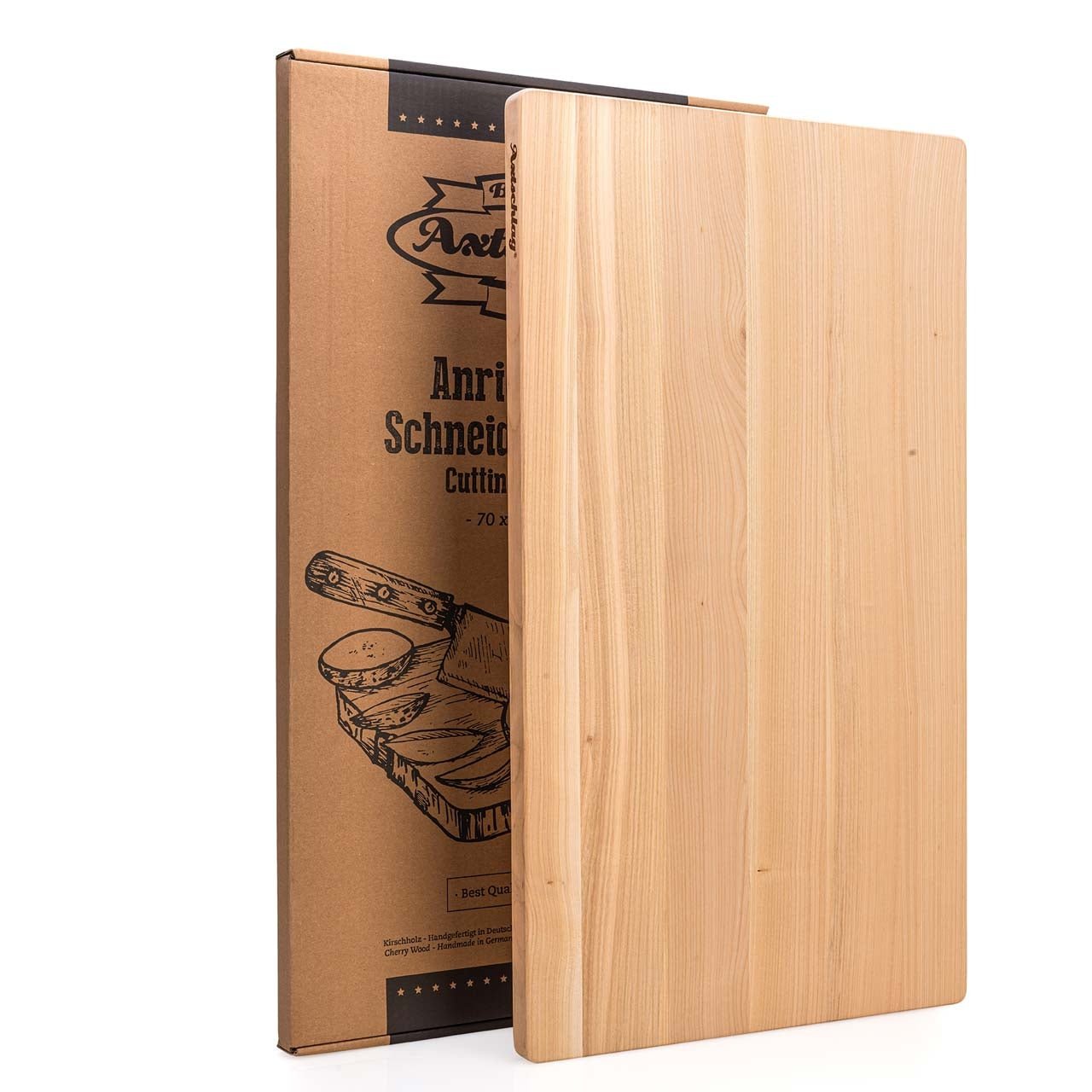 Axtschlag Schneidebrett, XXL Kirschholz - grillstarshop.comAxtschlag Schneidebrett, XXL KirschholzAxtschlaggrillstarshop.com10000814260186642241