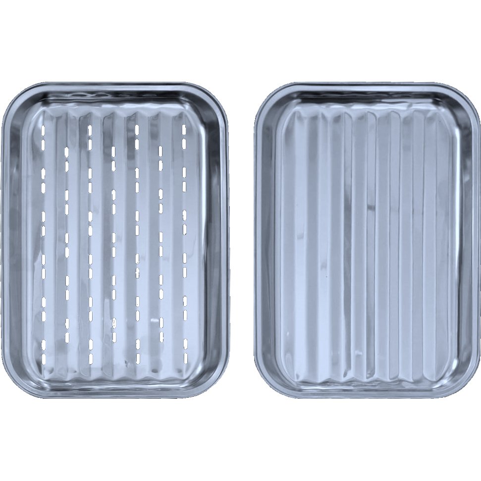 Babossa Grillschalen Set, Edelstahl - grillstarshop.comBabossa Grillschalen Set, EdelstahlBabossagrillstarshop.comB - 540004068097540003