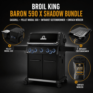 BARON 590 X SHADOW | Einfach Grillen Bundle - grillstarshop.comBARON 590 X SHADOW | Einfach Grillen BundleEinfach Grillengrillstarshop.com