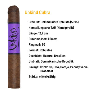 Blackbird Cigars Unkind Cubra Robusto - grillstarshop.comBlackbird Cigars Unkind Cubra RobustoBlackbirdgrillstarshop.com650033800170601666