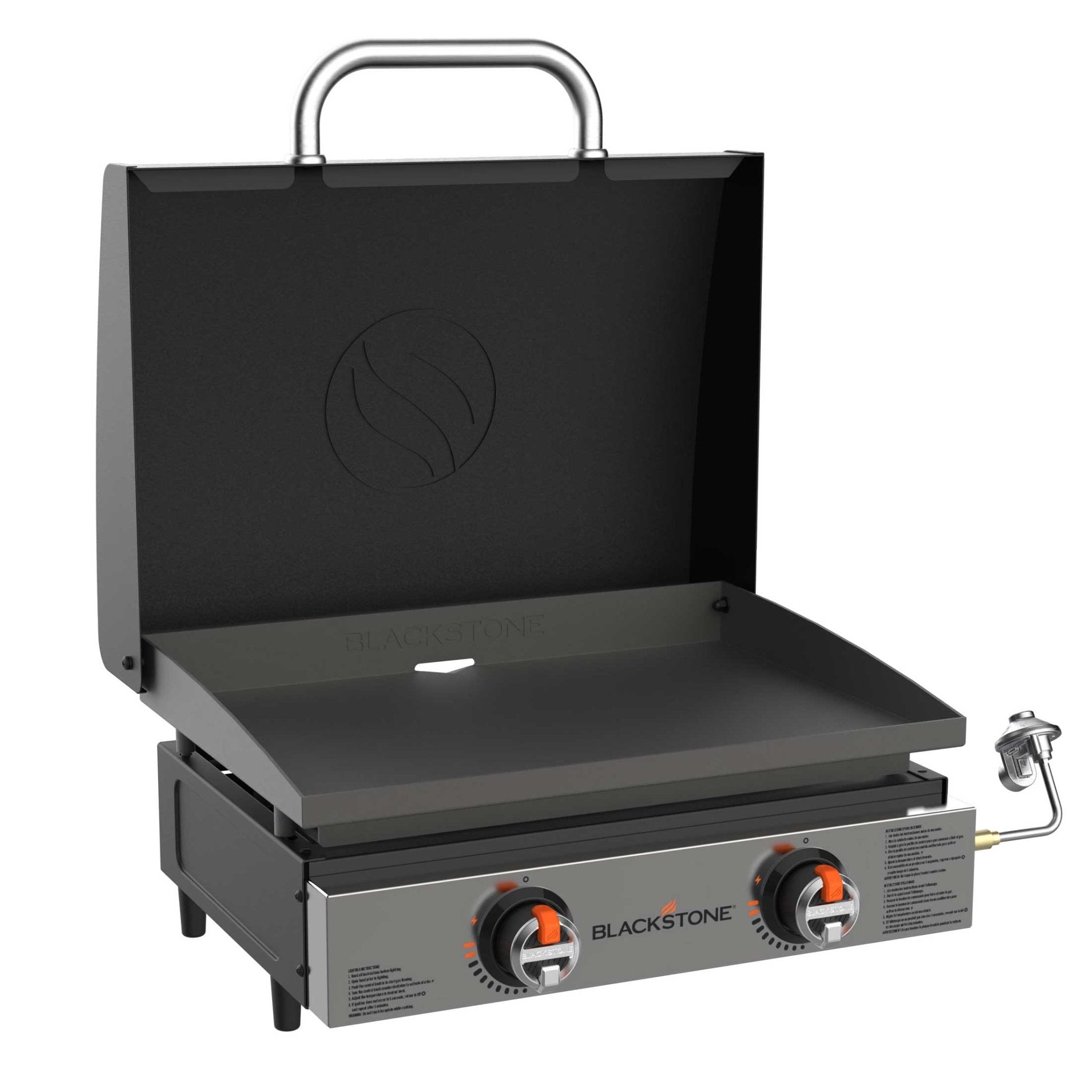 Blackstone 22″ Griddle Tischgrill mit 2 Brennern inkl. Deckel - grillstarshop.comBlackstone 22″ Griddle Tischgrill mit 2 Brennern inkl. DeckelBlackstonegrillstarshop.com