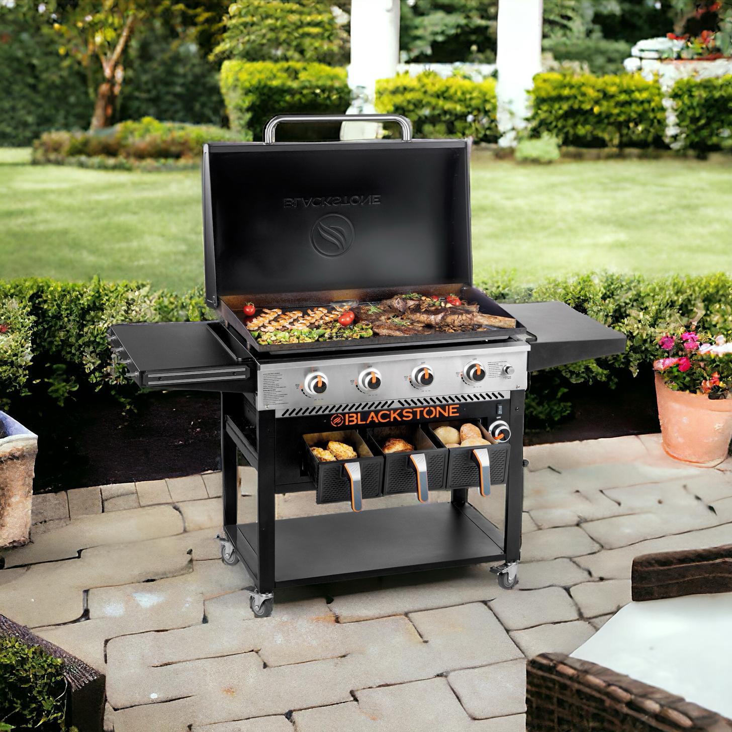 Blackstone 36“ Griddle Grillstation mit Airfryer - grillstarshop.comBlackstone 36“ Griddle Grillstation mit Airfryergrillstarshop.comgrillstarshop.com