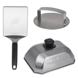 Blackstone Griddle Burger Kit – 3 teilig - grillstarshop.comBlackstone Griddle Burger Kit – 3 teiligBlackstonegrillstarshop.com